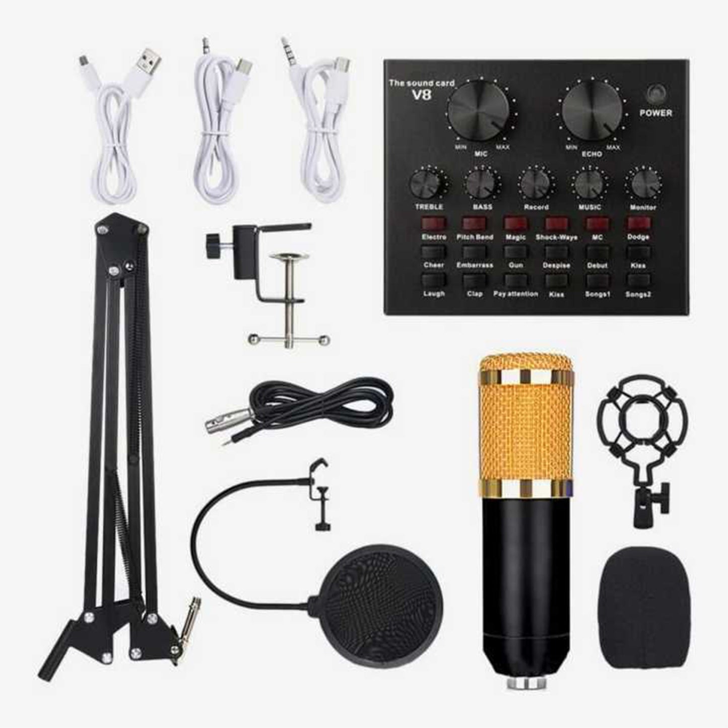 Microphone Sound Card Kit